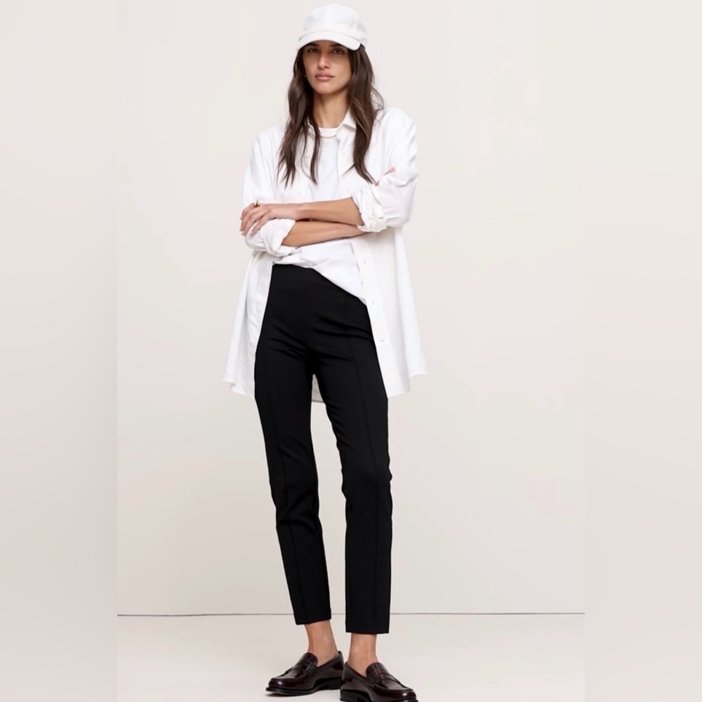 Banana Republic Straight Everywhere Ponte Ankle Pants NWT - Picture 3 of 5